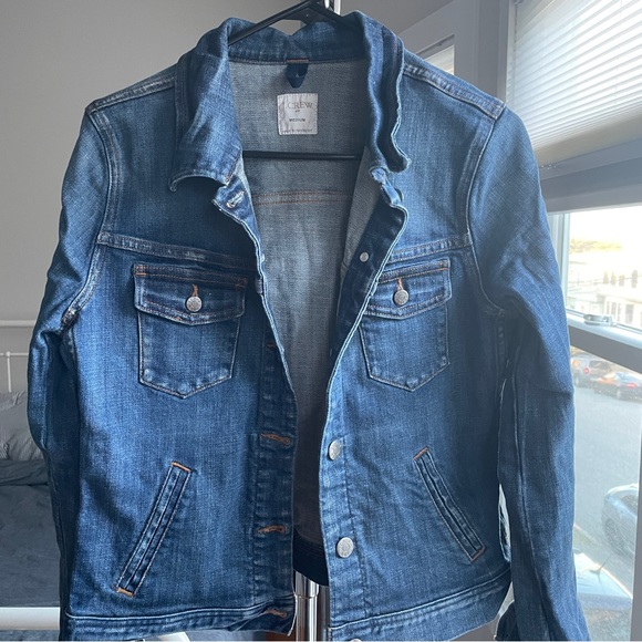 J Crew Classic Denim Jacket - Picture 1 of 3